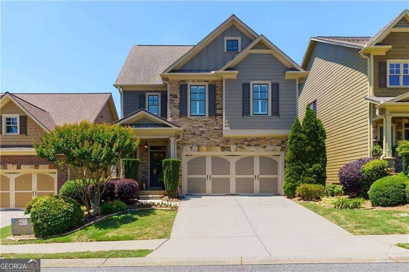 3 bedroom, 2.5 bathroom, 2,870 sq ft single family residence sold at 8355 Village School Drive, Cumming, GA 30041