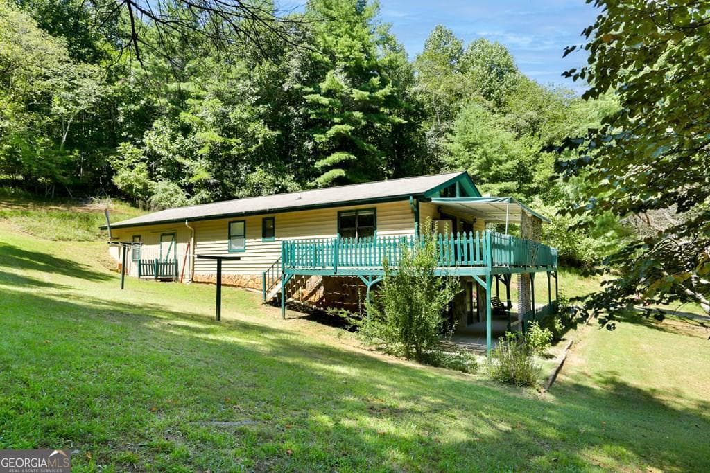 3 bedroom, 2 bathroom single family residence sold at 322 Hall Road, Warne, GA 30890