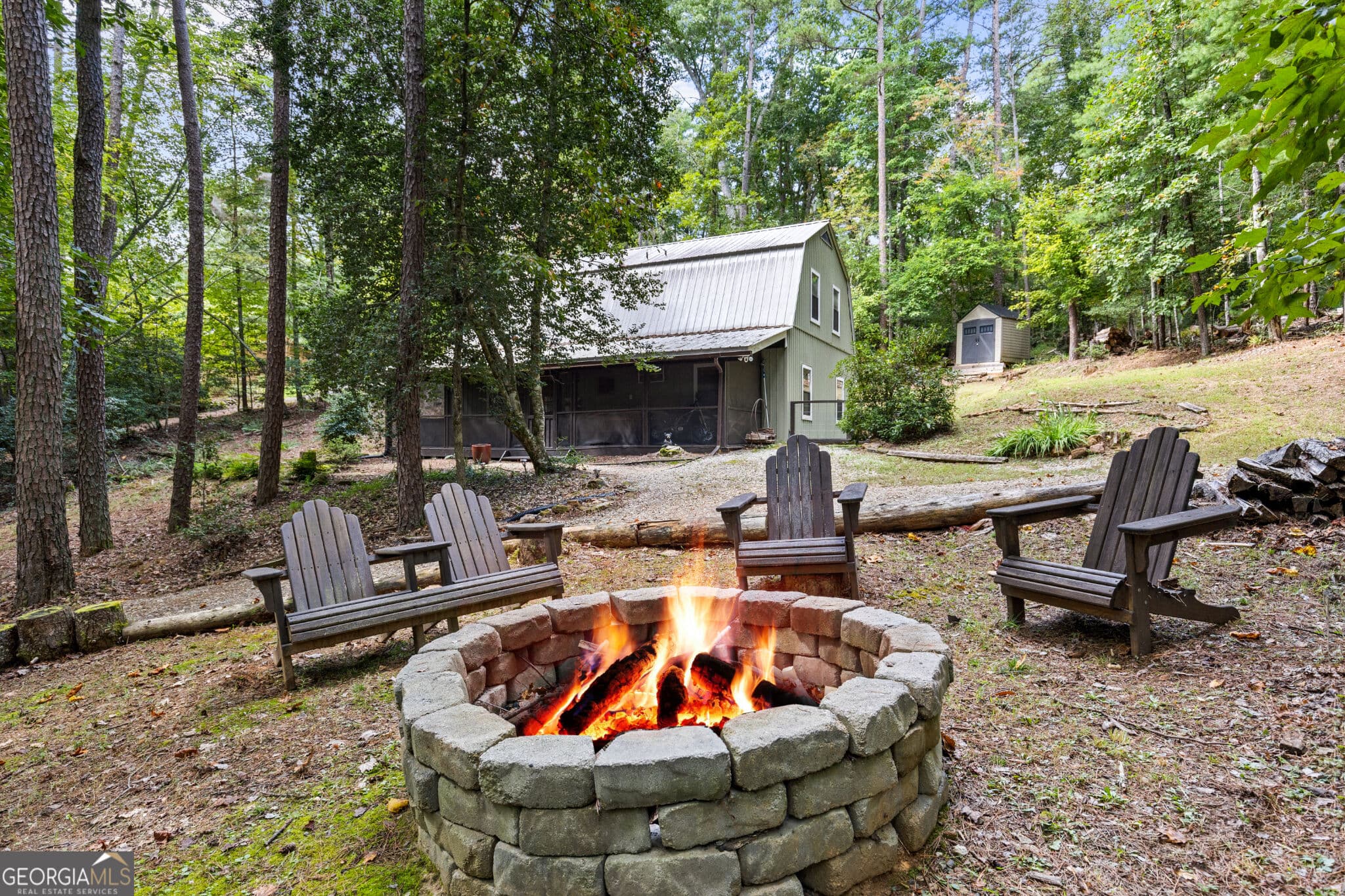 4 bedroom, 2 bathroom, 1,512 sq ft cabin,single family residence for sale at 121 Redbird Drive, Blairsville, GA 30512