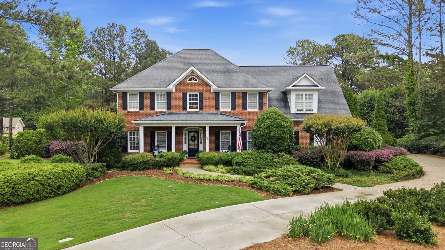 5 bedroom, 3.5 bathroom, 4,295 sq ft single family residence sold at 230 Thompson Springs Drive, Alpharetta, GA 30004