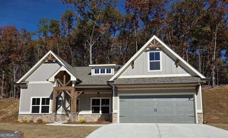 3 bedroom, 3 bathroom single family residence sold at 122 Fort Gibson Court, Waleska, GA 30183