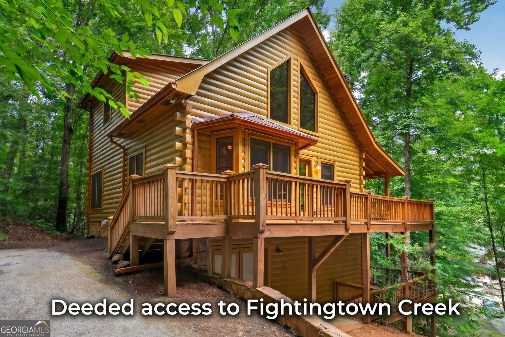 4 bedroom, 3 bathroom, 2,140 sq ft cabin,single family residence for sale at 357 Hemlock Trail, Blue Ridge, GA 30513