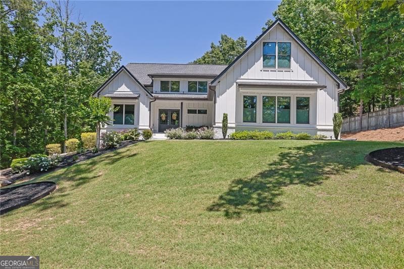5 bedroom, 4 bathroom, 4,261 sq ft single family residence sold at 821 Mile Branch Road, Canton, GA 30114
