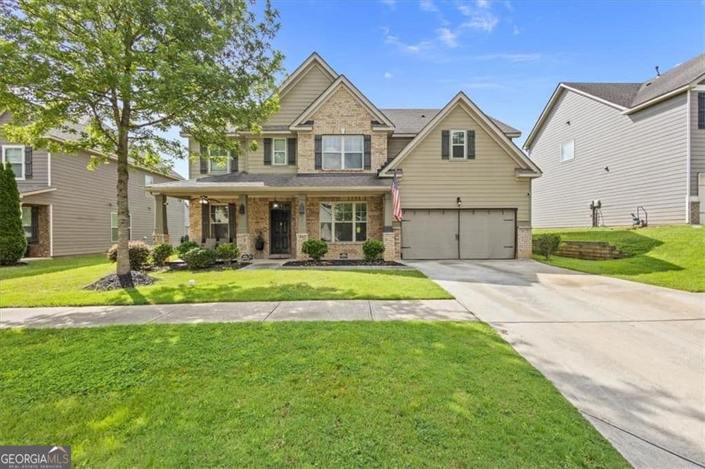 5 bedroom, 4 bathroom, 3,482 sq ft single family residence for sale at 9152 Dover Street, Lithia Springs, GA 30122
