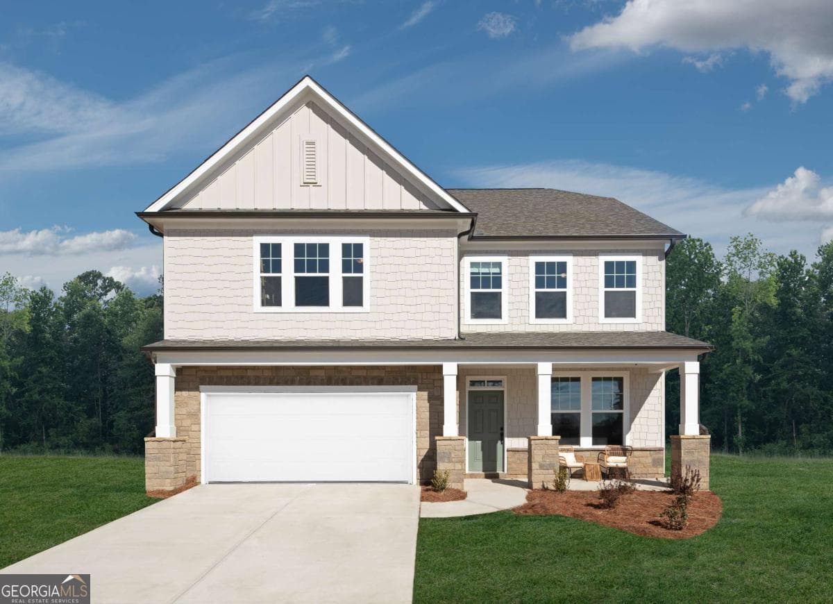 5 bedroom, 4 bathroom single family residence sold at 16 Everly Way, Bethlehem, GA 30620