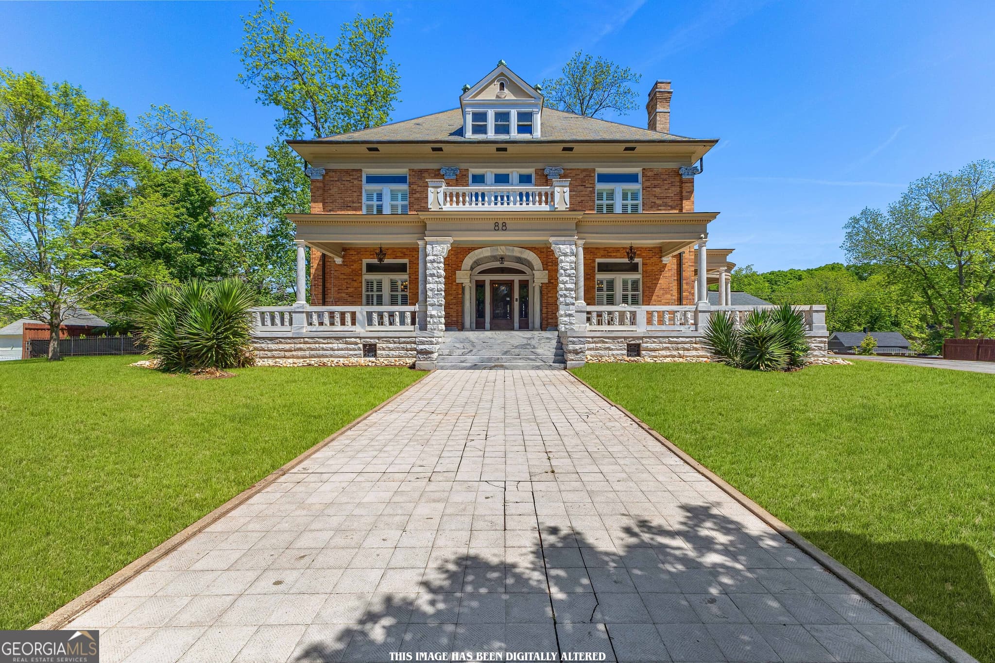 5 bedroom, 5 bathroom, 5,753 sq ft single family residence sold at 88 E Broad Street, Newnan, GA 30263