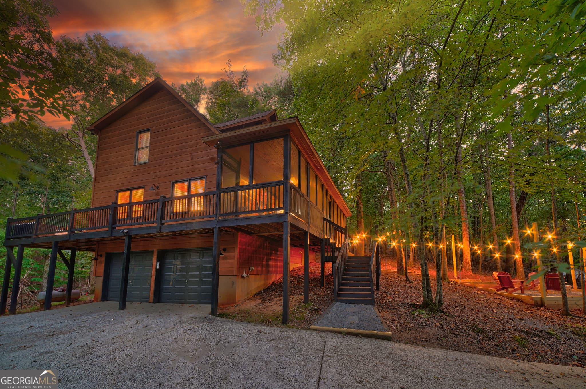 5 bedroom, 3 bathroom, 2,388 sq ft cabin,single family residence for sale at 46 Pelican Drive, Ellijay, GA 30540