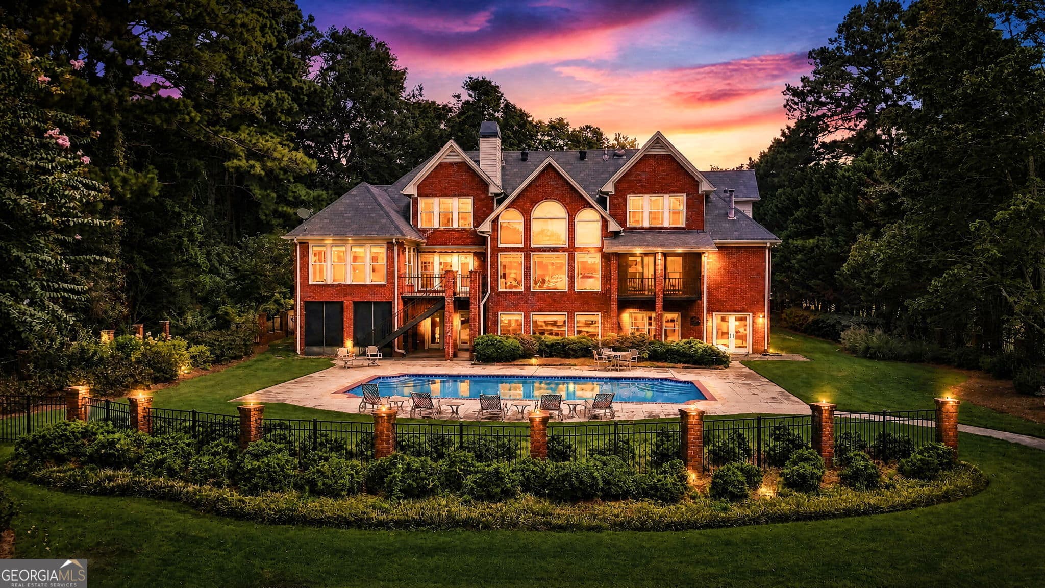 6 bedroom, 7 bathroom, 9,128 sq ft single family residence for sale at 3117 Lake Park Drive, Jonesboro, GA 30236