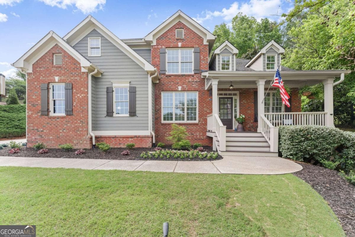 4 bedroom, 3 bathroom, 4,015 sq ft single family residence sold at 6425 Talking Tree Court, Cumming, GA 30028