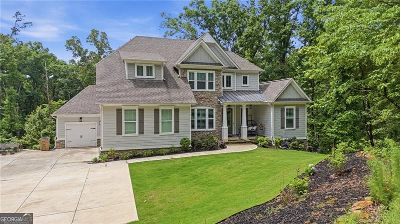 4 bedroom, 5 bathroom, 6,984 sq ft single family residence for sale at 3610 Chattahoochee Road, Cumming, GA 30041