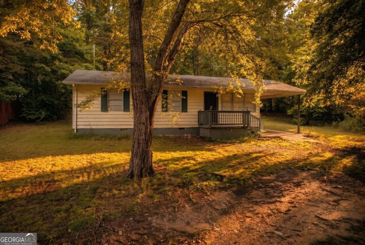 3 bedroom, 1 bathroom, 1,020 sq ft single family residence sold at 92 No Where Road, Blairsville, GA 30512