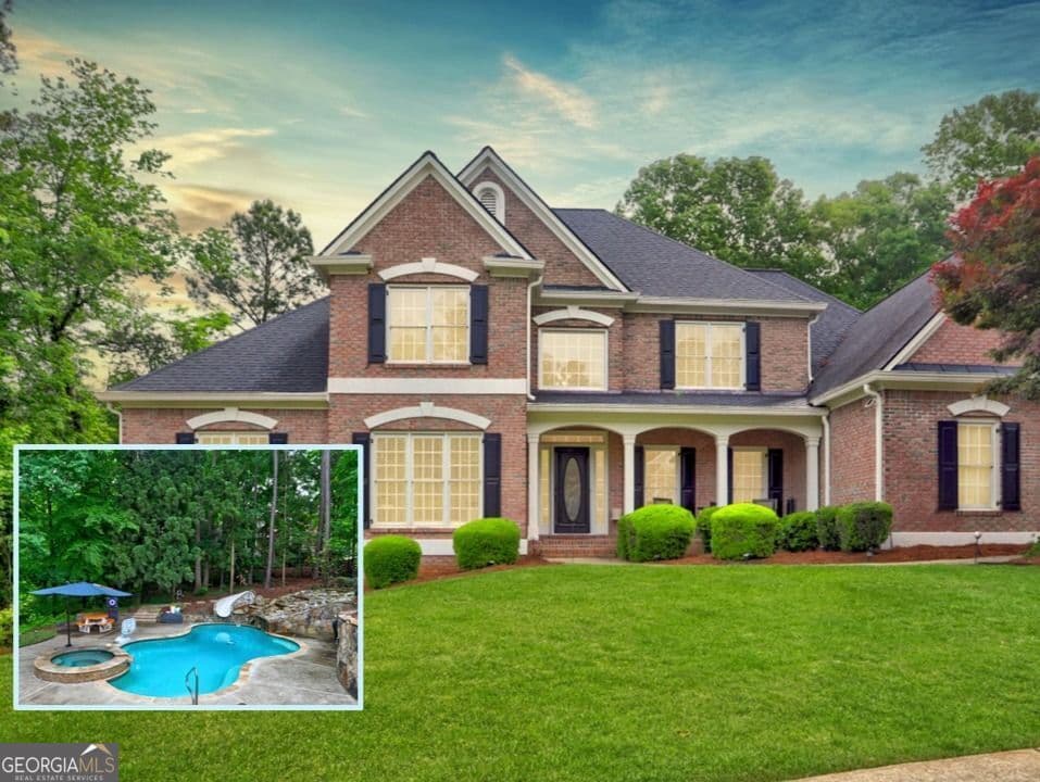 6 bedroom, 5.5 bathroom, 7,921 sq ft single family residence sold at 3004 Golf Crest Lane, Woodstock, GA 30189