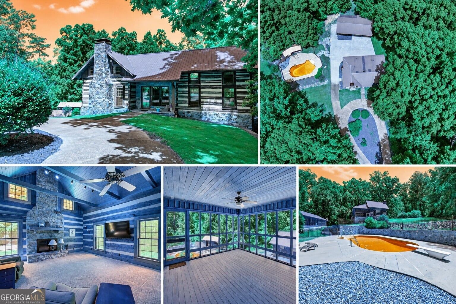 3 bedroom, 2.5 bathroom, 2,707 sq ft cabin,single family residence for sale at 331 Rockstore Road, Dallas, GA 30132
