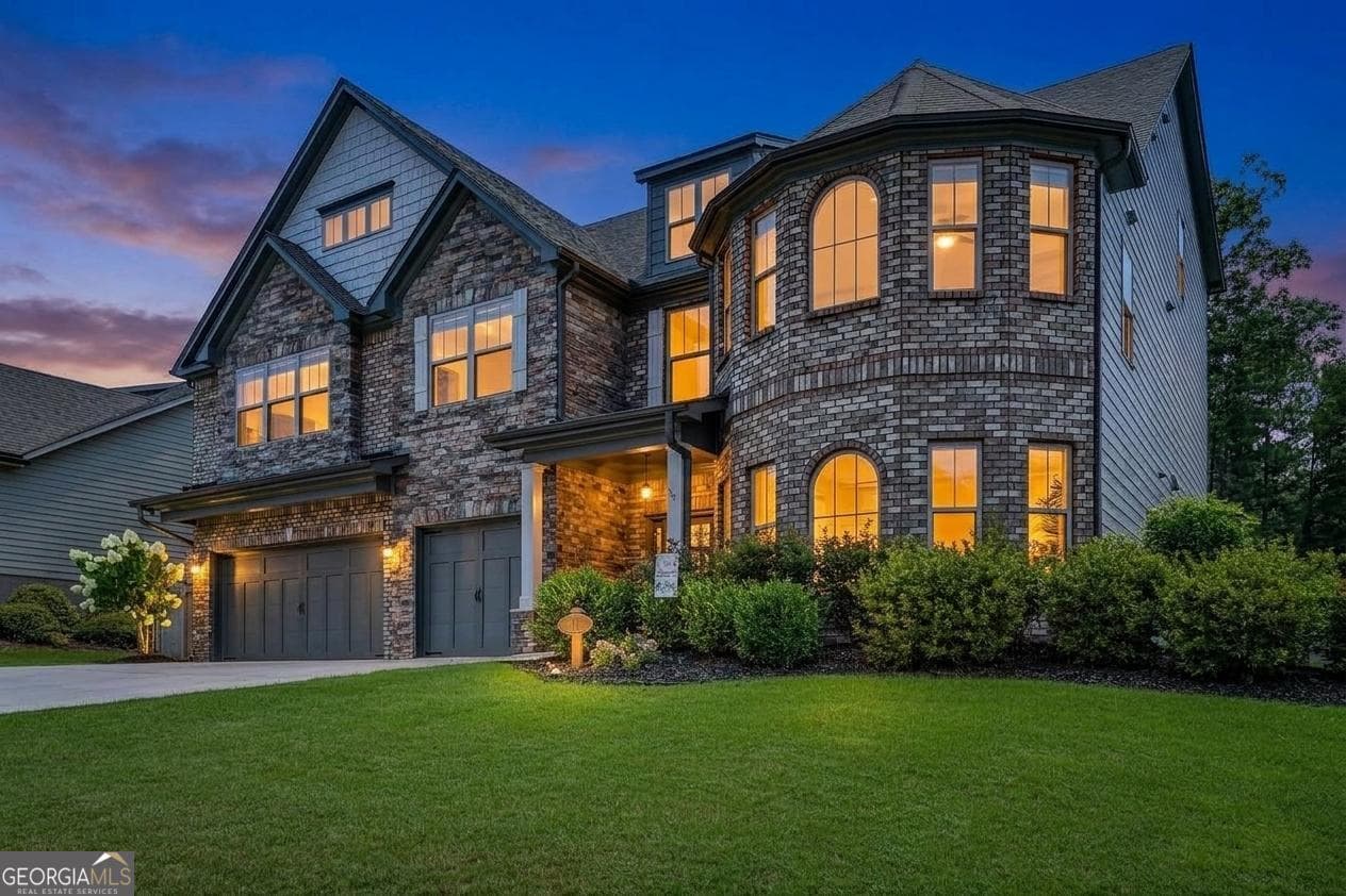 6 bedroom, 5.5 bathroom, 5,392 sq ft single family residence sold at 17 Lake Sydney Drive, Dawsonville, GA 30534