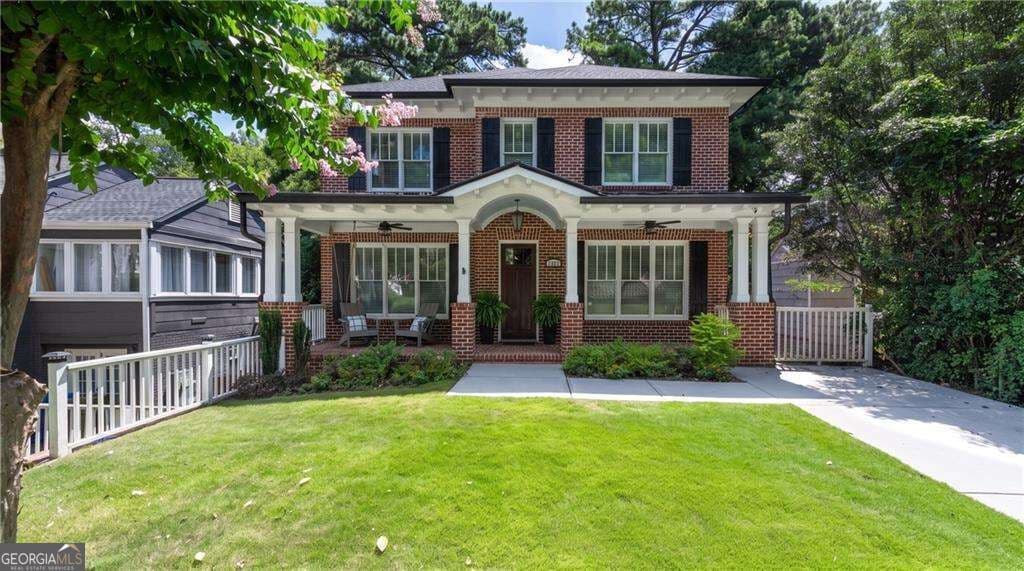6 bedroom, 5 bathroom single family residence for sale at 2327 Shenandoah Avenue, Atlanta, GA 30305