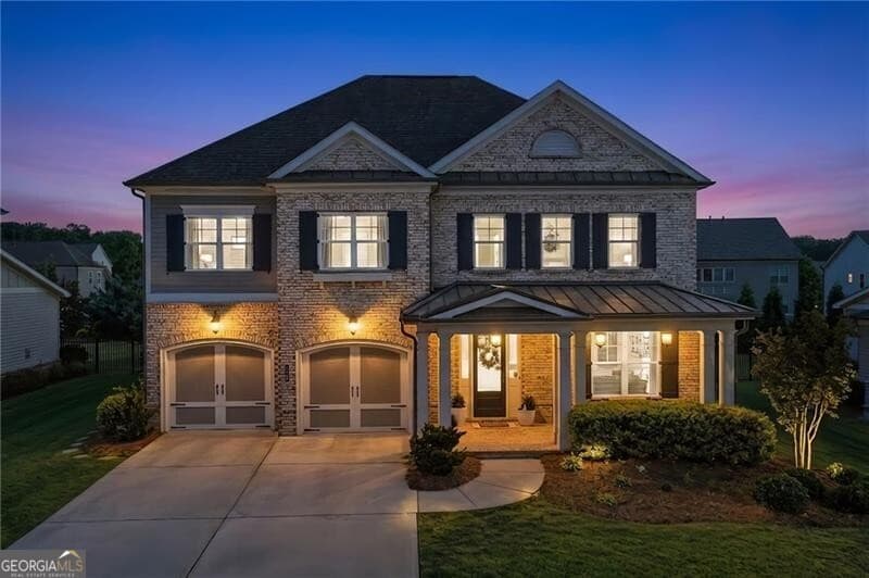 4 bedroom, 3.5 bathroom, 3,513 sq ft single family residence sold at 4345 Murray Park Drive, Cumming, GA 30040