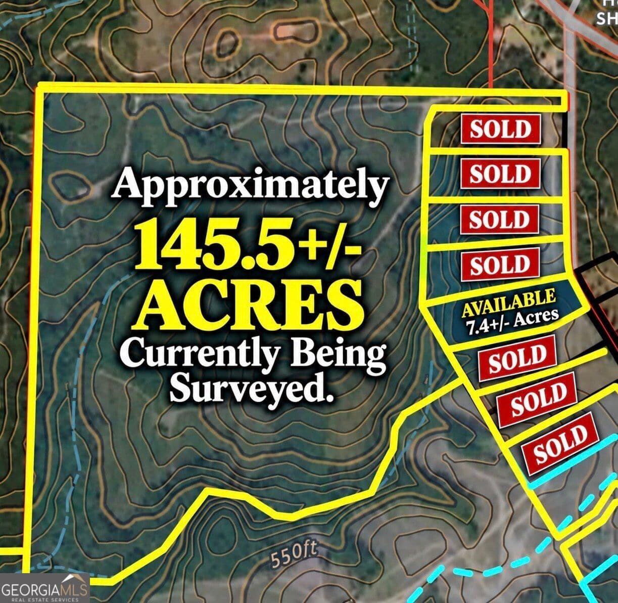 unimproved land for sale at 145+/- ACRES Giles Road, Forsyth, GA 31029