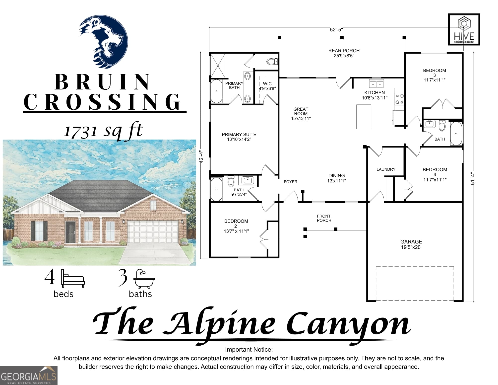 4 bedroom, 3 bathroom, 1,731 sq ft single family residence for sale at 47 Drummonds Drive, Hawkinsville, GA 31036