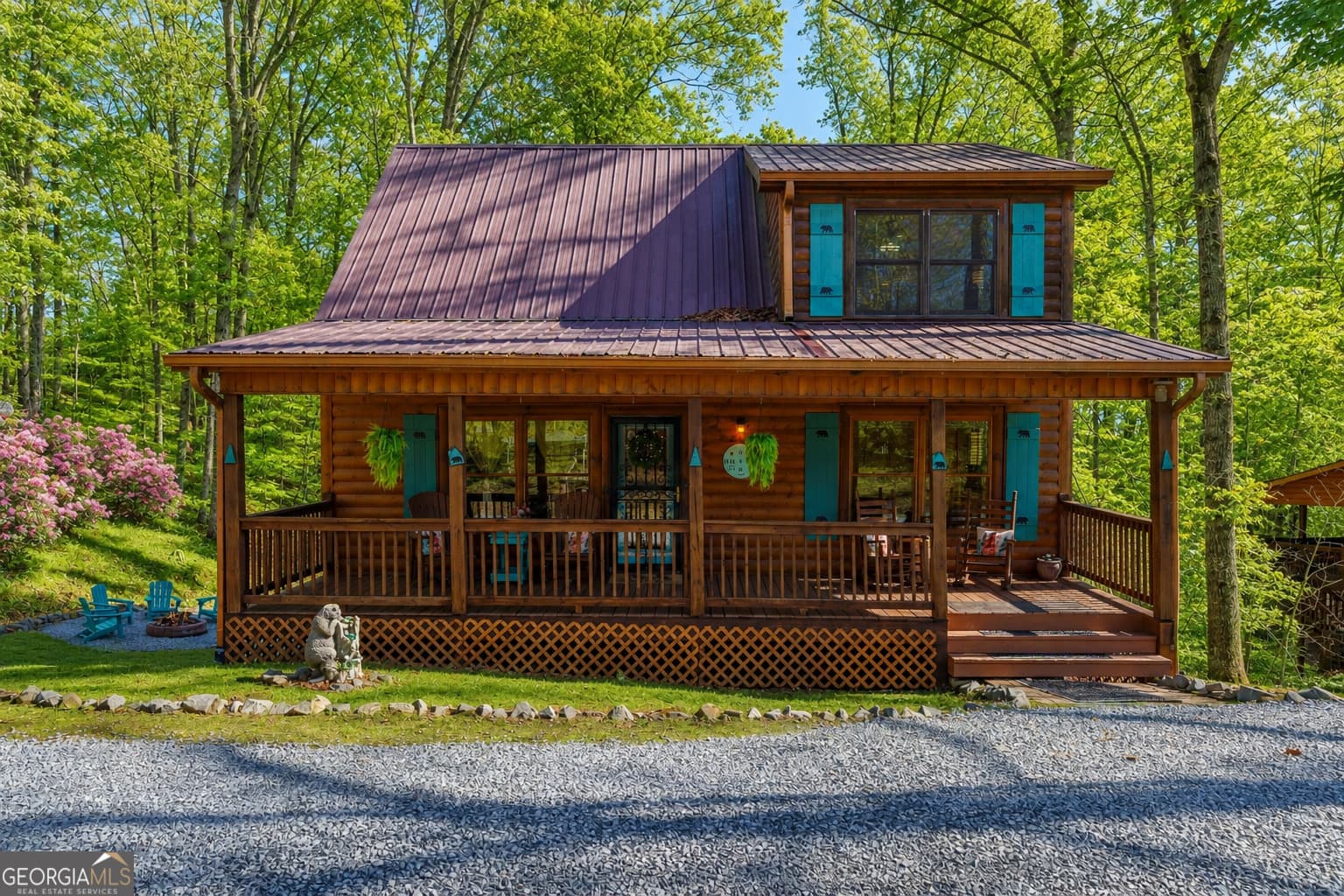 3 bedroom, 3 bathroom, 2,041 sq ft cabin,single family residence sold at 640 Eagle Mountain Drive, Ellijay, GA 30540