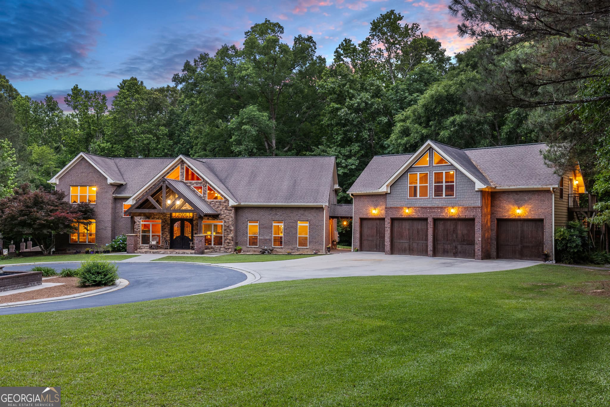 6 bedroom, 6.5 bathroom, 6,020 sq ft single family residence sold at 241 Richter Drive, Bethlehem, GA 30620