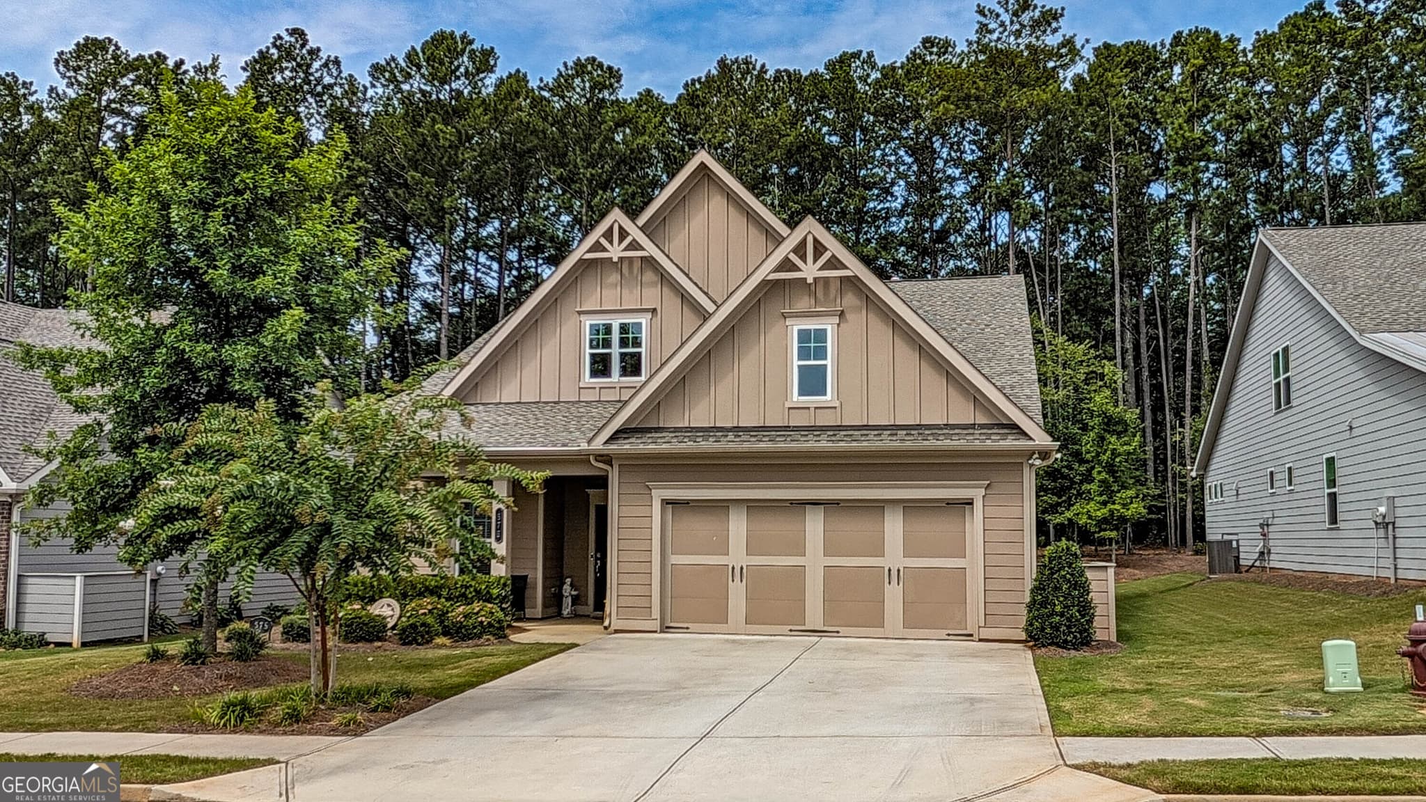2 bedroom, 2 bathroom, 2,117 sq ft single family residence for sale at 575 Timberbrook Drive, Sharpsburg, GA 30277