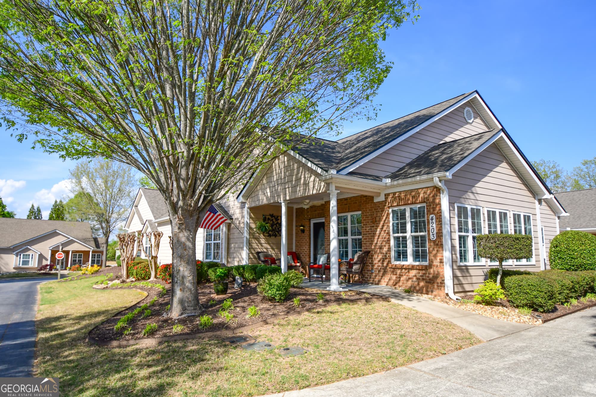 2 bedroom, 2 bathroom, 1,679 sq ft condominium sold at 4203 Paddock Lane, Newnan, GA 30263