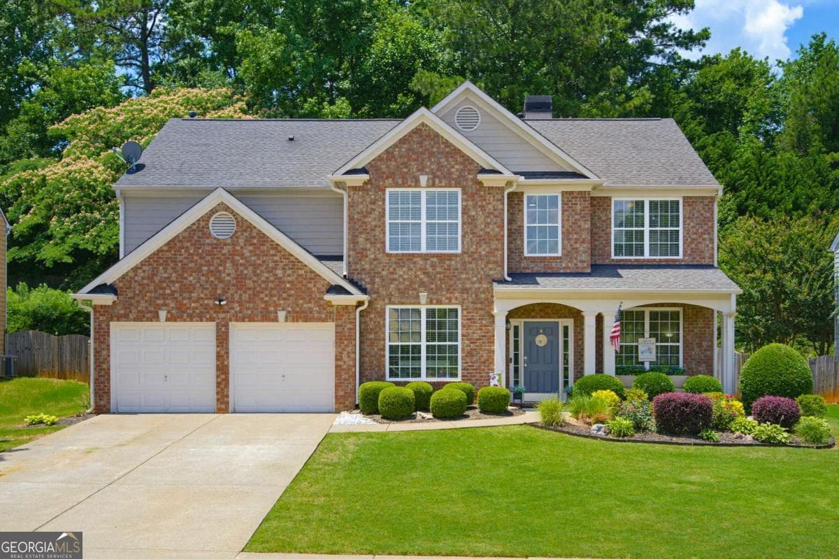 4 bedroom, 2.5 bathroom, 2,656 sq ft single family residence sold at 5515 Concord Downs Drive, Cumming, GA 30040