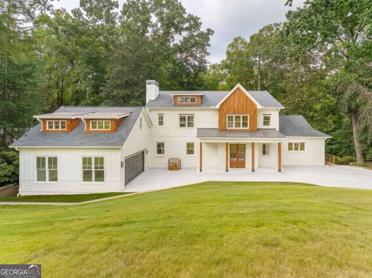 6 bedroom, 6 bathroom, 5,519 sq ft single family residence for sale at 6434 Cherry Tree Lane, Sandy Springs, GA 30328