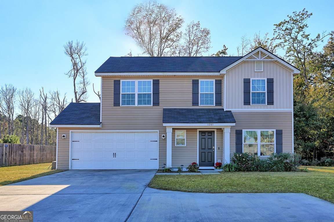 4 bedroom, 2.5 bathroom, 1,609 sq ft single family residence sold at 1261 Talmadge Road, Allenhurst, GA 31301