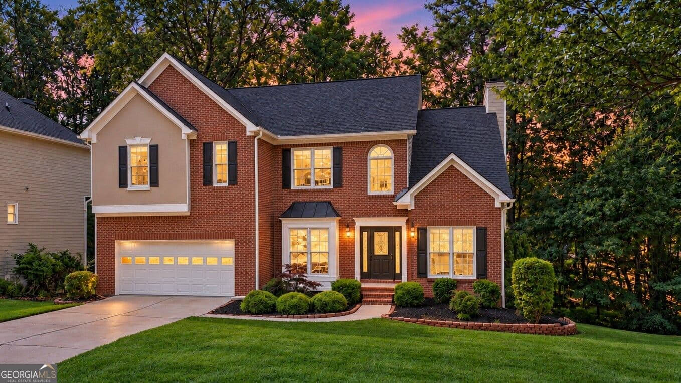 4 bedroom, 4 bathroom, 3,614 sq ft single family residence for sale at 2330 Rose Walk Drive, Alpharetta, GA 30005
