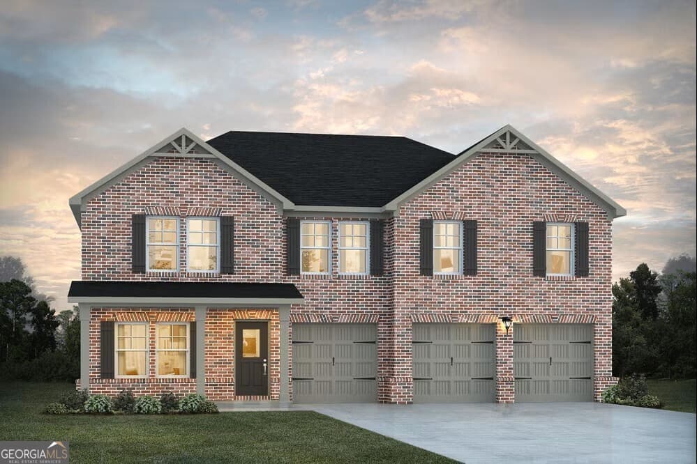 5 bedroom, 4 bathroom, 3,300 sq ft single family residence sold at 231 Fern Dale Drive, Fairburn, GA 30213