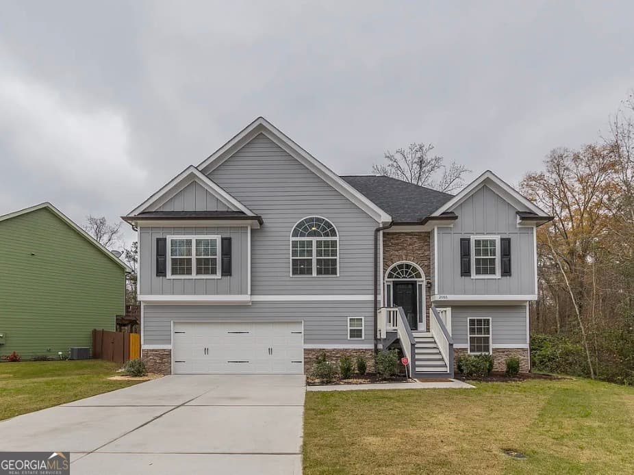 4 bedroom, 3 bathroom single family residence sold at 2055 Stonebrook Drive, Austell, GA 30106