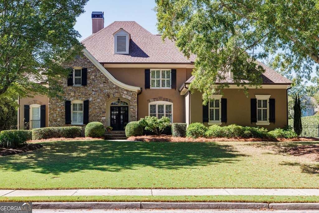 5 bedroom, 4.5 bathroom, 5,484 sq ft single family residence for sale at 4169 Riverview Drive, Peachtree Corners, GA 30097