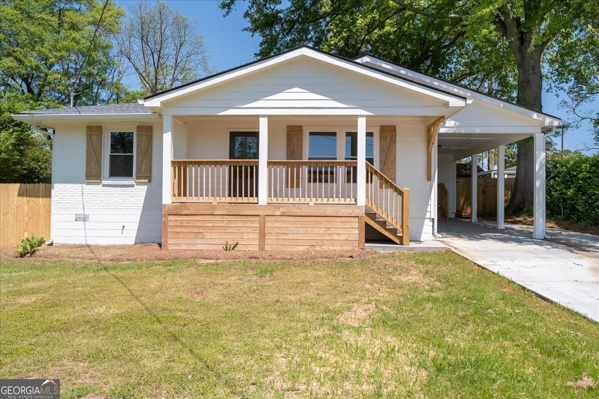 4 bedroom, 3 bathroom, 2,089 sq ft single family residence sold at 1045 Ridgecrest Drive, Smyrna, GA 30080