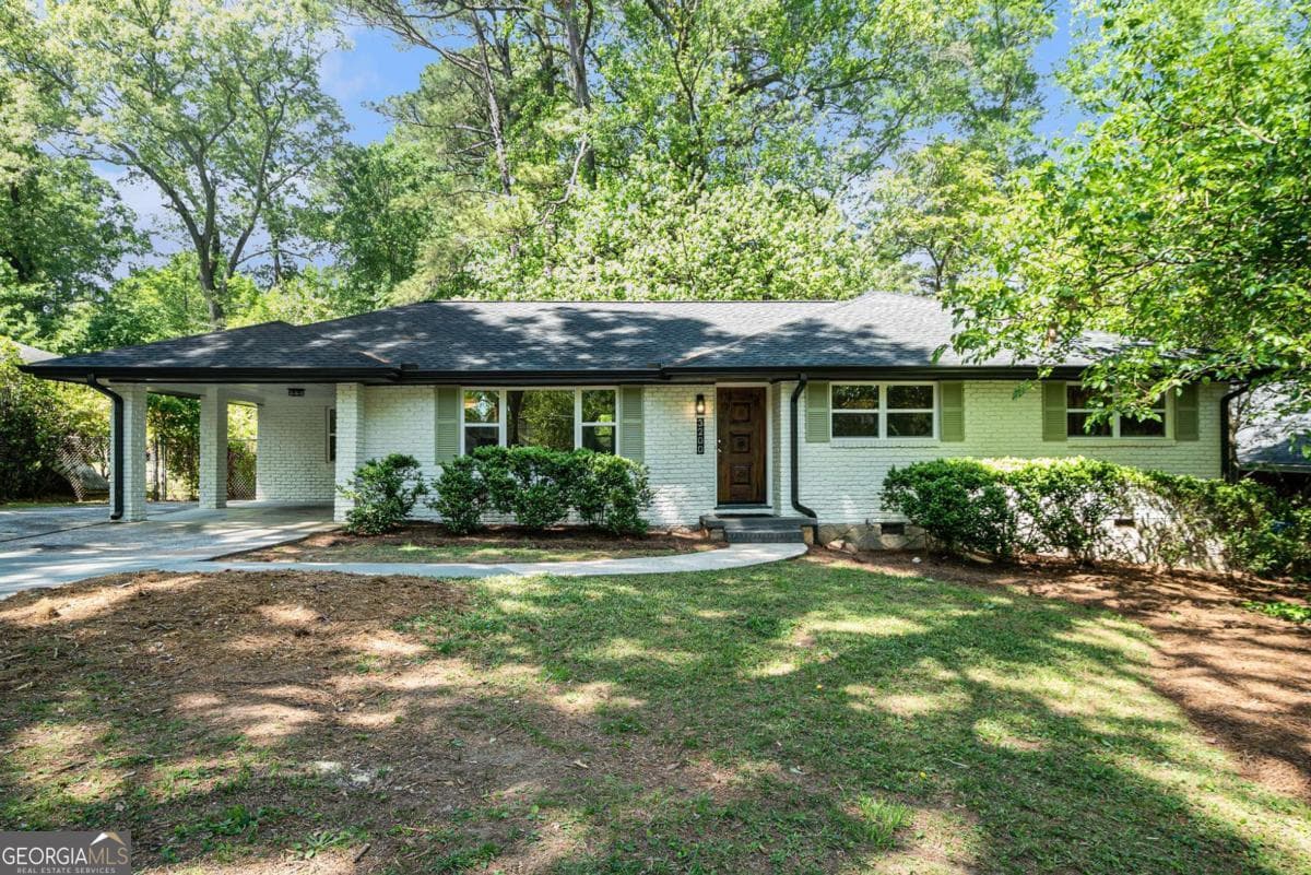 3 bedroom, 1.5 bathroom, 1,444 sq ft single family residence sold at 3200 Rehoboth Drive, Decatur, GA 30033