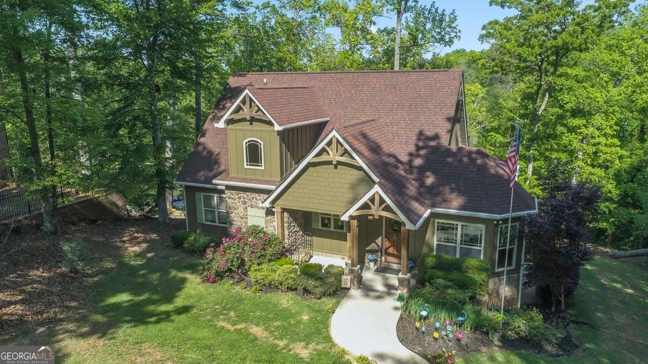 5 bedroom, 4.5 bathroom, 3,546 sq ft single family residence sold at 210 Lake Pines Road, Jackson, GA 30233