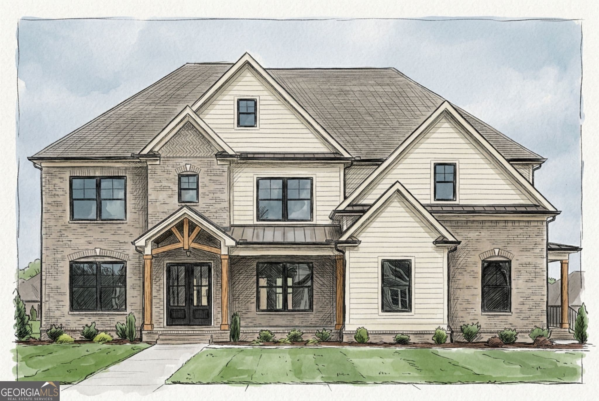 6 bedroom, 6.5 bathroom, 5,895 sq ft single family residence for sale at 2875 N Bogan, Buford, GA 30519