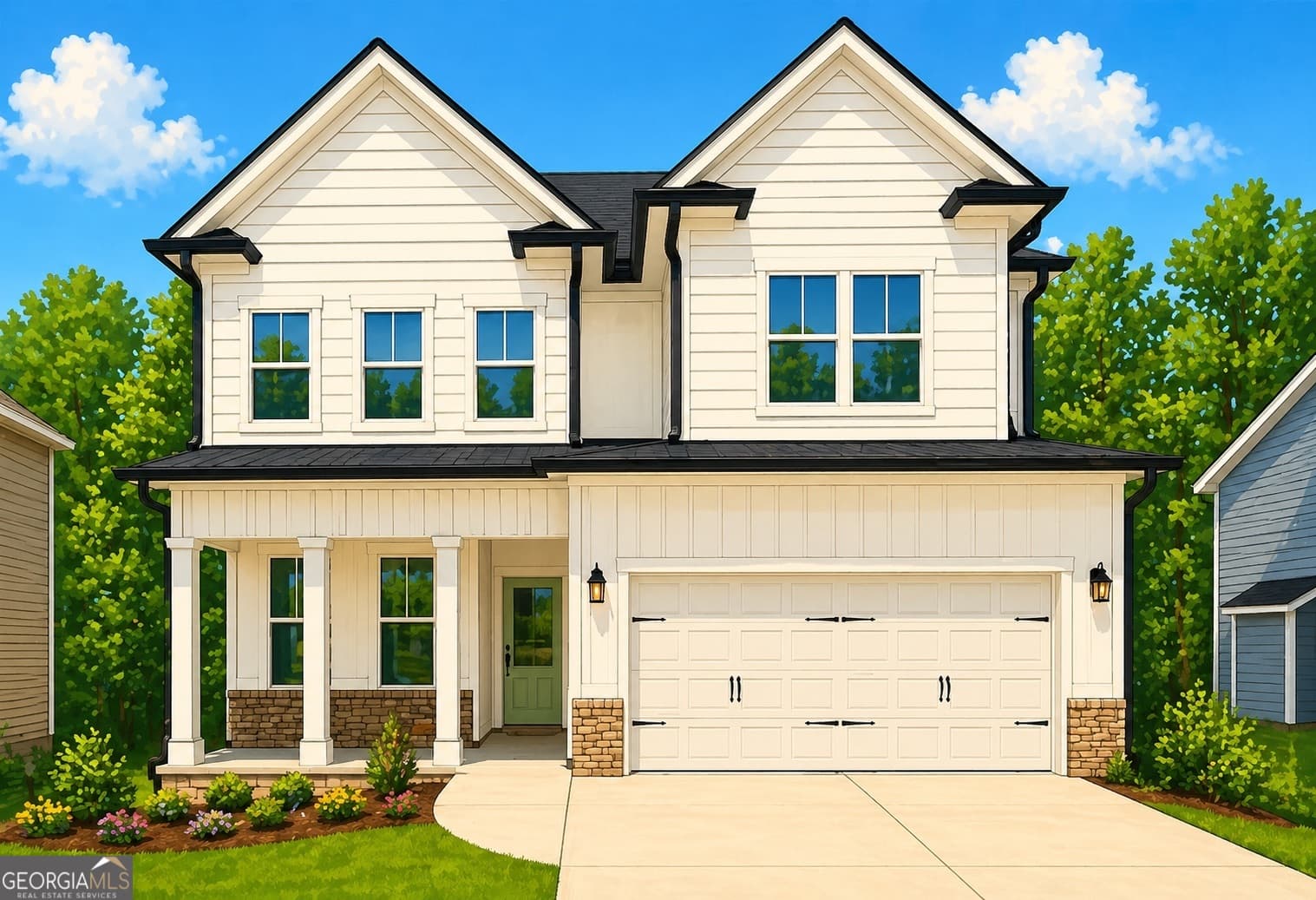4 bedroom, 2.5 bathroom, 2,184 sq ft single family residence for sale at 27 Bridgestone Way, Cartersville, GA 30120