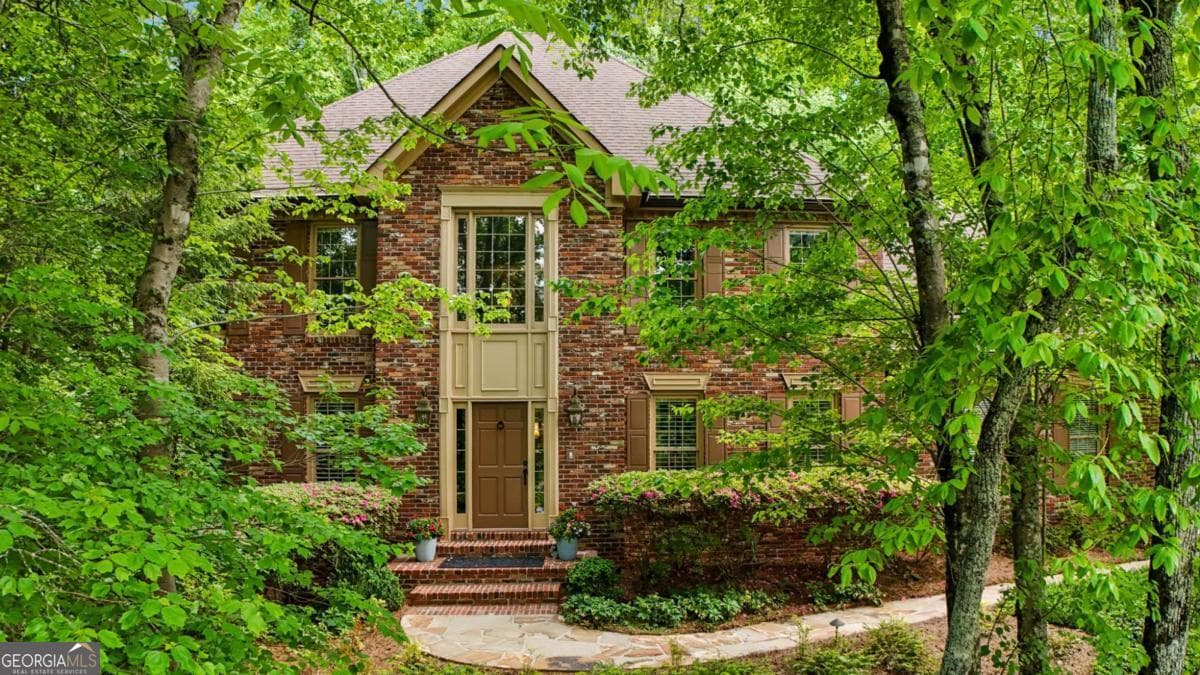 5 bedroom, 5 bathroom single family residence sold at 145 Wing Mill Road, Atlanta, GA 30350