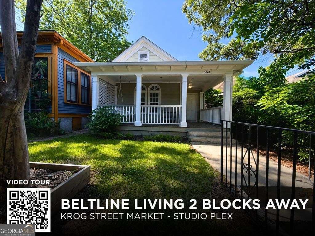 3 bedroom, 2 bathroom, 1,226 sq ft single family residence sold at 563 Auburn Avenue, Atlanta, GA 30312