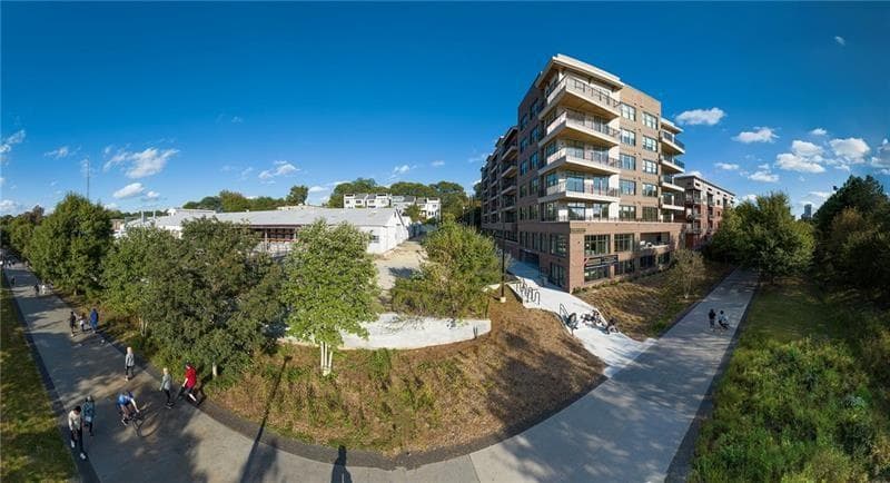 2 bedroom, 3 bathroom, 1,502 sq ft condominium sold at 675 Drewry Street 401, Atlanta, GA 30306