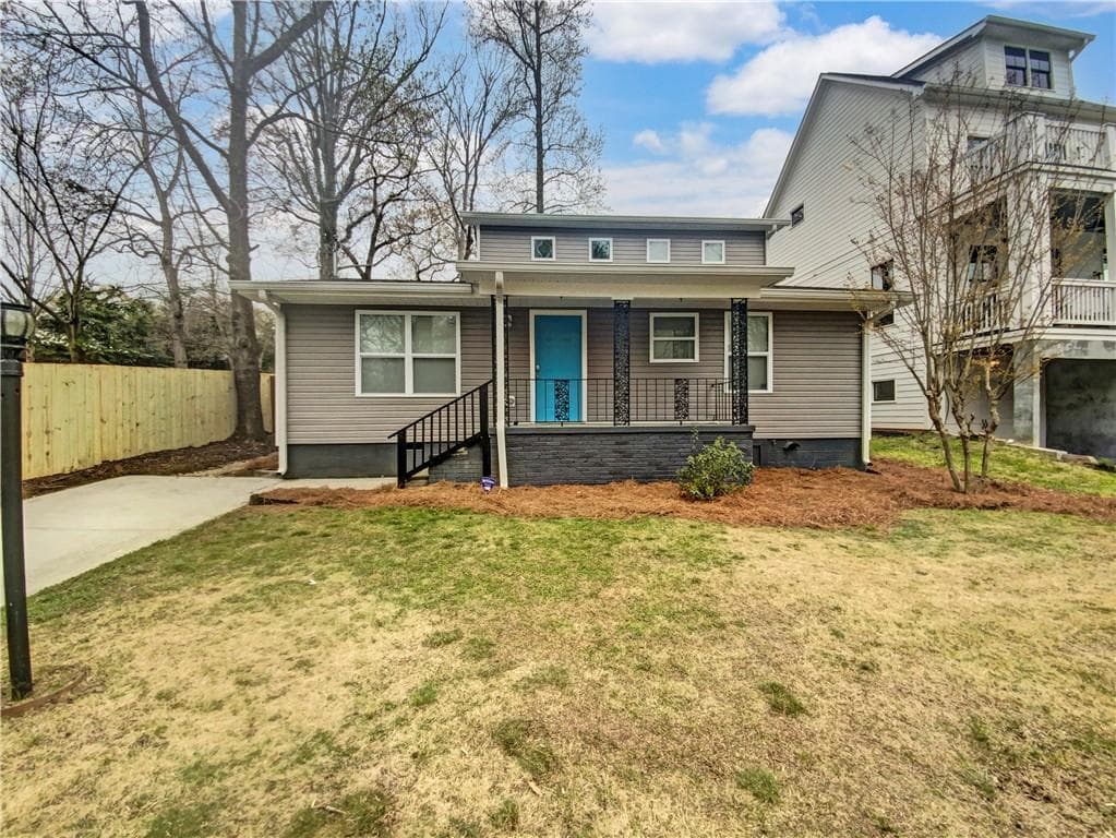 4 bedroom, 2 bathroom single family residence sold at 58 Montgomery Street, Atlanta, GA 30307