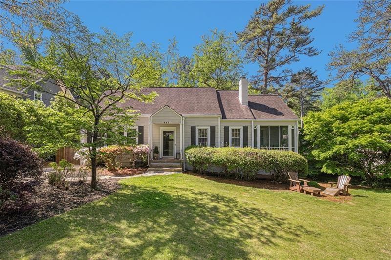 3 bedroom, 2 bathroom single family residence sold at 111 Mount Vernon Drive, Decatur, GA 30030