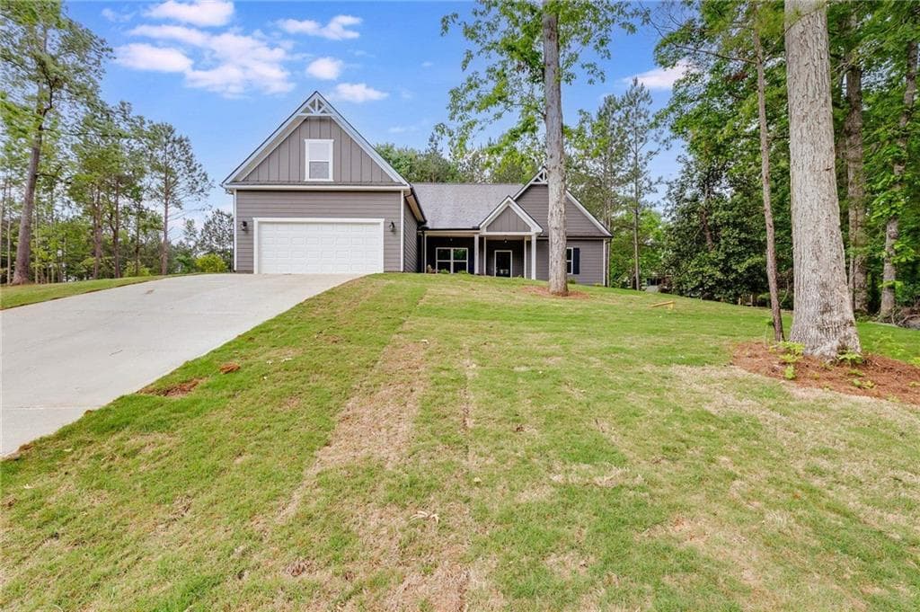 4 bedroom, 2 bathroom single family residence sold at 115 Sourwood Drive Lot 4 Springdale, Mansfield, GA 30055