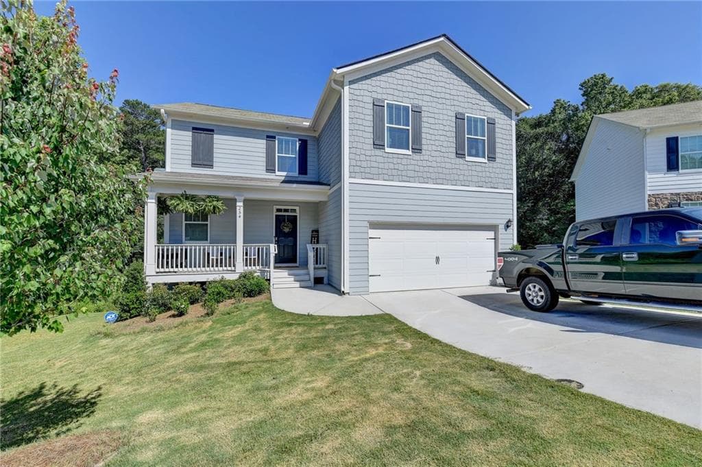 4 bedroom, 3 bathroom single family residence sold at 254 Embry Boulevard, Pendergrass, GA 30567
