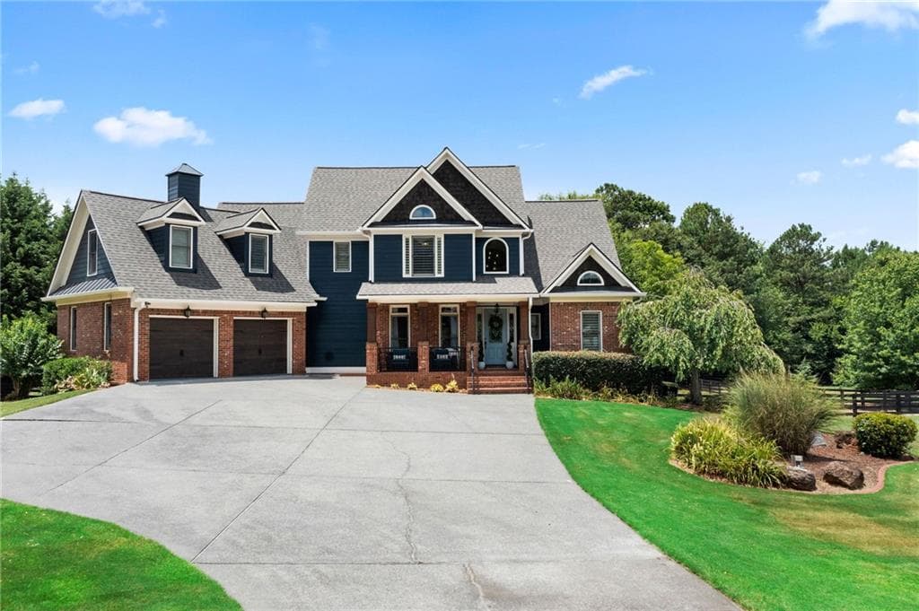 5 bedroom, 4 bathroom single family residence sold at 14 Lake Point Drive, Cartersville, GA 30121