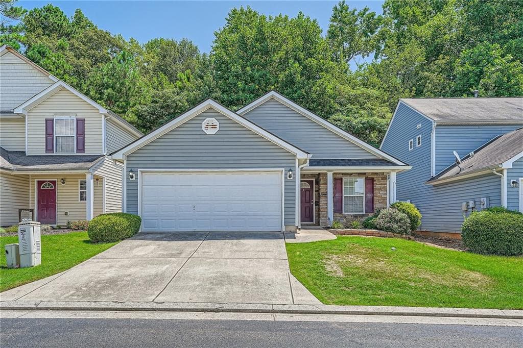 3 bedroom, 2 bathroom, 1,344 sq ft single family residence sold at 307 Topaz Drive, Dallas, GA 30132
