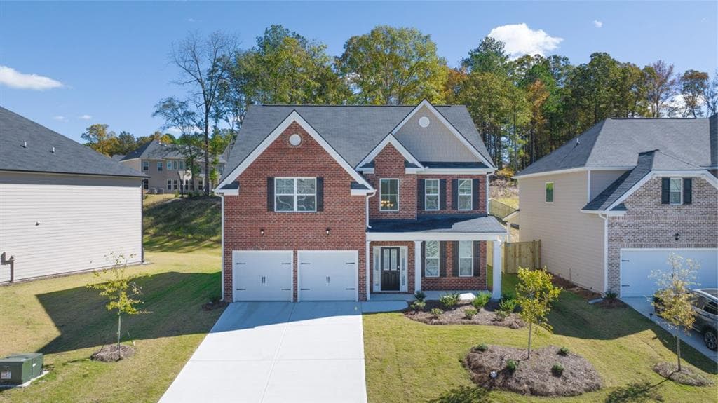 4 bedroom, 3 bathroom single family residence sold at 1641 LaceBark Elm Way, Lawrenceville, GA 30045