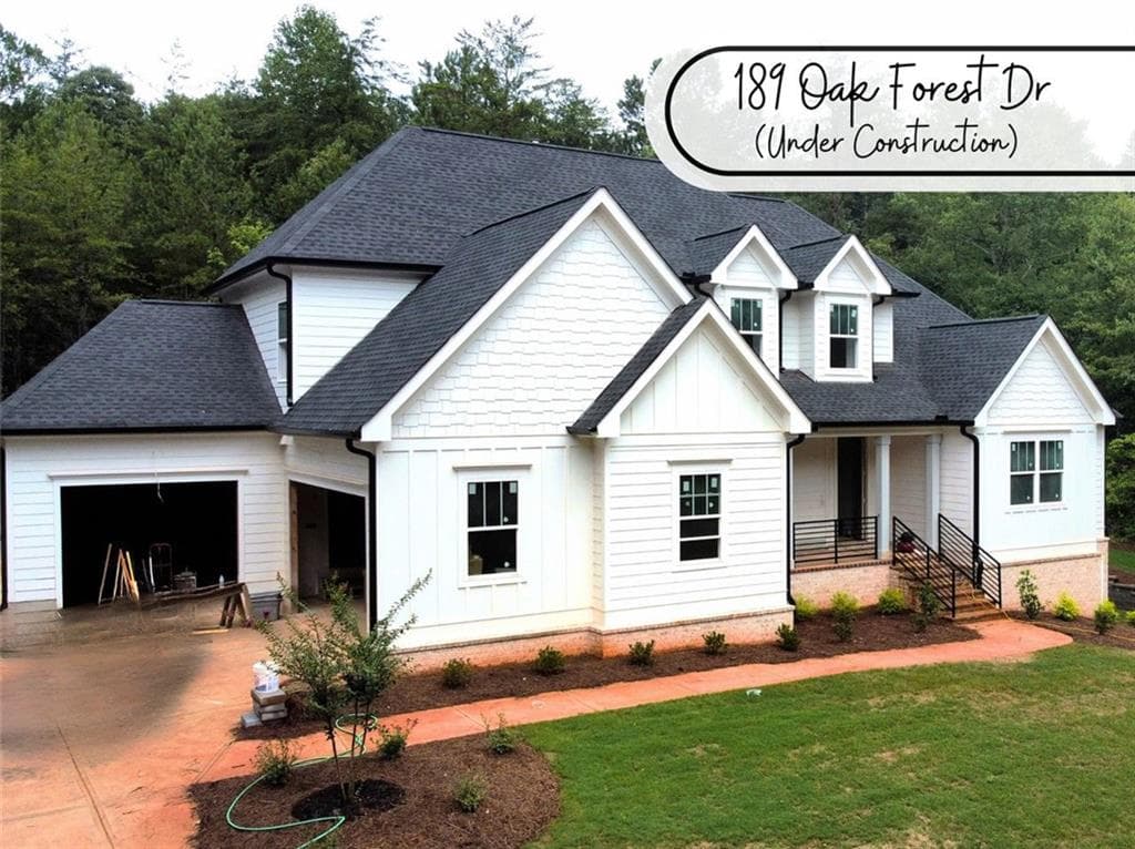 4 bedroom, 4 bathroom, 3,370 sq ft single family residence sold at 189 Oak Forest Drive, Dawsonville, GA 30534