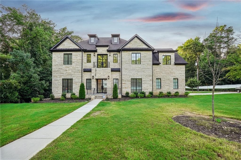 7 bedroom, 7 bathroom, 6,800 sq ft single family residence sold at 5850 Kayron Drive, Atlanta, GA 30328